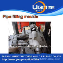 pipe fitting mold,PP collapsible pipe fitting mold(90 deg elbow) ,Plastic Injection PPR PVC PE Pipe Fitting mould